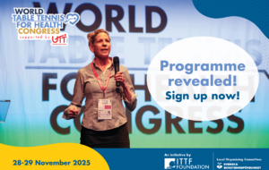 Le tennis de table pour tous !