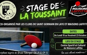 Stage de la Toussaint à Maisons Laffitte