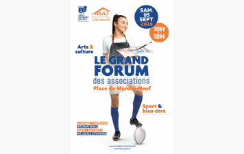 🏓 Retrouvez-nous au Grand Forum des associations !