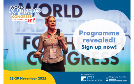 Le tennis de table pour tous !