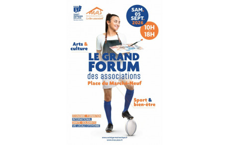 🏓 Retrouvez-nous au Grand Forum des associations !